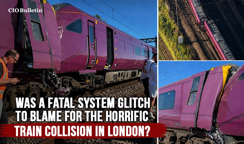  System botch lead train collision in London 